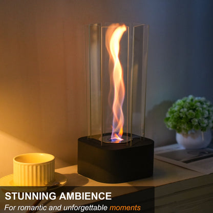 Hexagonal Ethanol-Fueled Alcohol Fireplace for Home Decor