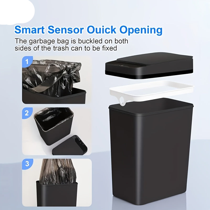 Smart Sensor Trash Can for Home