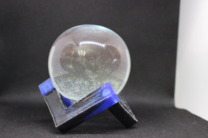 Resin Crystal Ball with Stand for Home Decor and Meditation