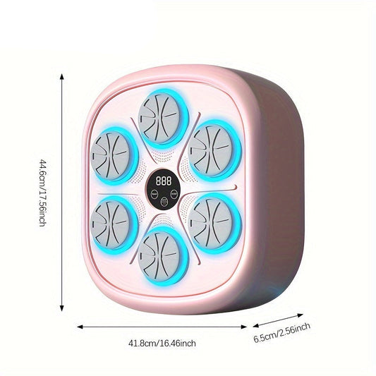 Smart Music Boxing Wall Pad Home Training (Pink)